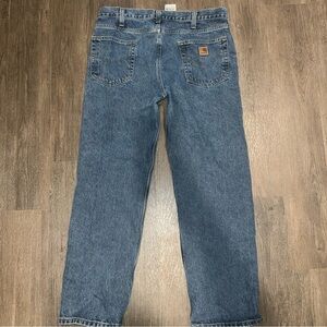 Vintage Carhartt traditional Men's Blue Jeans
